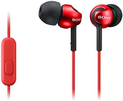 Sony MDR-EX110APB słuchawki dokanałowe z mikrofonem, czarne