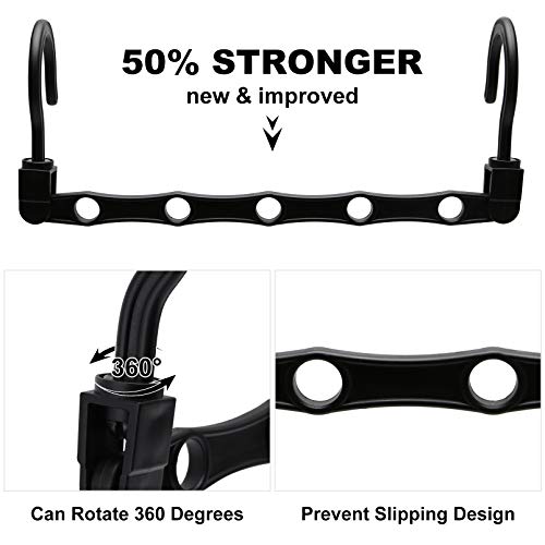 Closet Organizers and Storage,12 Pack Sturdy Closet Organizer Hanger for Heavy Clothes,Upgraded