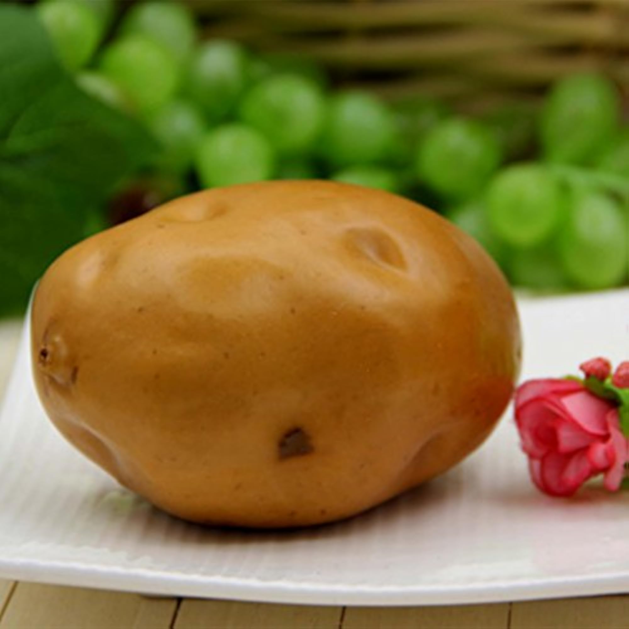 Realistic Artificial PVC Vegetable Food, Decorative Potato