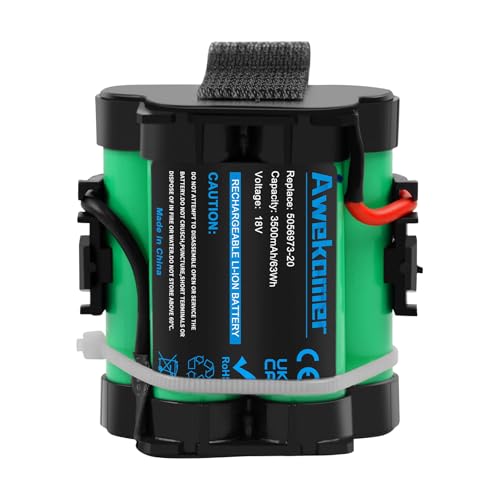 Awekamer 18V 3500Mah Al Litio Sostituzione Batteria Per Gardena Robotic Lawnmower R38Li R40Li R45Li R50Li R70Li R75Li R80Li Per Flymo Robotic Lawnmowe