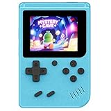 Photo Gallery febotak console di gioco retrò analogica | con 240 giochi classici | console di gioco portatile | mini console di gioco | console di gioco retrò portatile | 12,5 x 8 x 2,3 cm (light blue) Photo Gallery febotak console di gioco retrò analogica | con 240 giochi classici | console di gioco portatile | mini console di gioco | console di gioco retrò portatile | 12,5 x 8 x 2,3 cm (light blue)