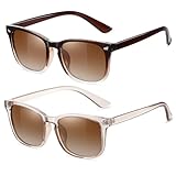 FEIDUSUN Polarized Sunglasses for Women and Men Classic Trendy Sun Glasses with UV Protection
