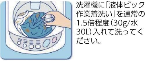 作業着洗い 4.5kg 【シャ】 業務用 衣料用洗剤