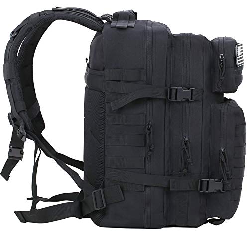 Image of Tactical Backpack,Tactical Molle Assault Pack,Backpack for Men, Military Army Camping Rucksack Bag