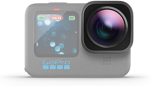 Miniatura 2 de GoPro HERO12 Paquete de cámara negra: Cámara de acción impermeable con lente Go Pro Max Mod 2.0 para cámara Hero 12 y tarjeta micro SD de 64 GB para