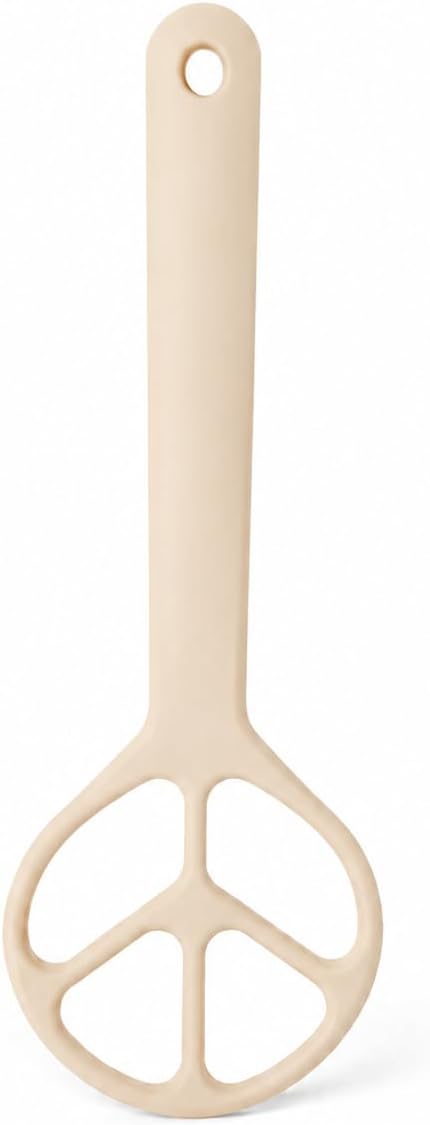 Silicone Dough Whisk for Sourdough Bread and Batter, 2 in 1 Mixer and Bowl Scraper, No Crevice Easy Clean Baking Tool