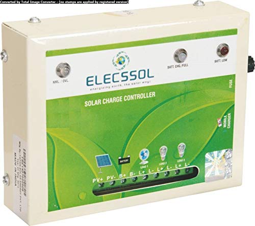 Elecssol 12V 10A Solar Charge Controller with Mobile Charging Option Supporting Upto 100W Solar Panel (10A) (B07TJ1MYLV) Amazon Price History, Amazon Price Tracker
