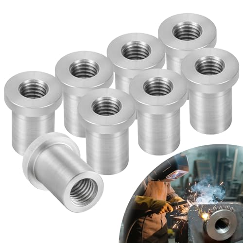Weld-On Steel Chassis Mount Weld Nut Pack of 8