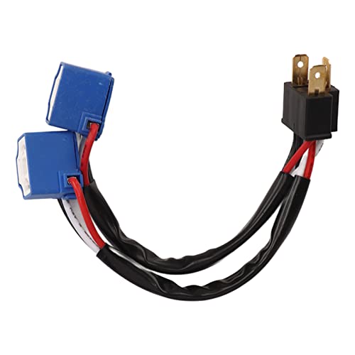 Novazen ​​par De Soquetes De Cablagem H4 9003 Macho Para Fêmea, Divisor De 2 Vias Para Conectividade