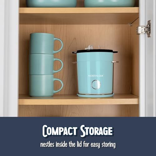 Nostalgia Hot Air Popcorn Maker, 8 Cups and Lid, 2 in 1 Measuring Cup Oil Free for Movie Nights, Snacks, Birthday Parties and More - Image 8
