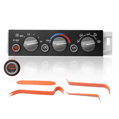 Glvvexa 599-006 A/C Heater Climate Control Module with Rear Window Defogger...