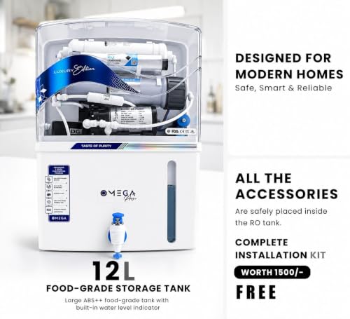 Image of Aqua Water Purifier with RO + UV + UF + TDS Control Copper Filter Technology Purification | 12 Litre | Fully Automatic Function and Best for Home and Office