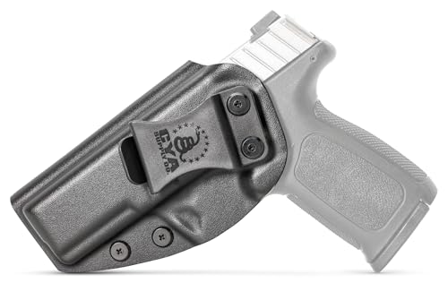 CYA Supply Co Base IWB Holster, Black, Veteran Owned, Made in USA, No Optic