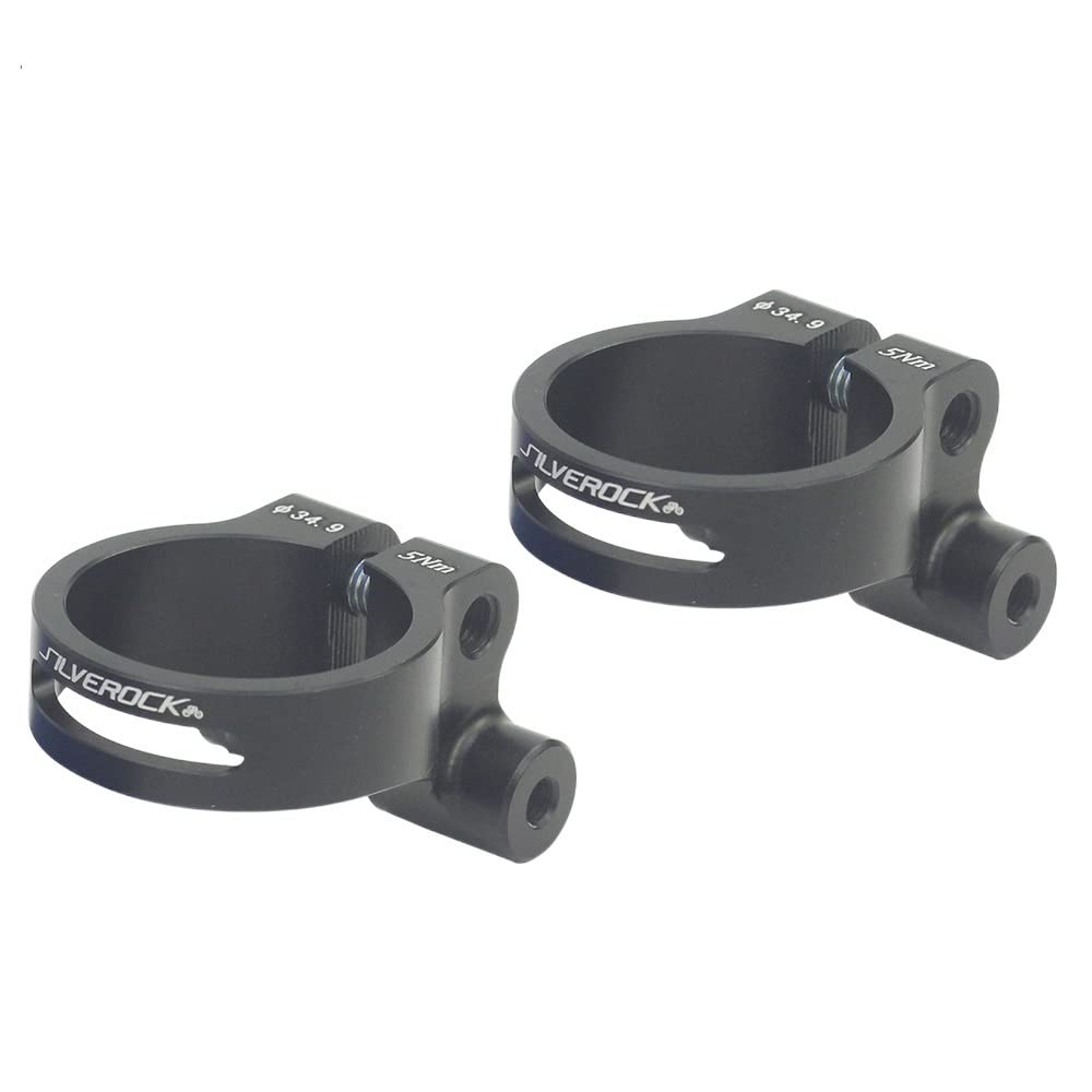 Abrazadera Sillin Abrazaderas for tijas de sillín de bicicleta de montaña, 34,9mm for tija de sillín de aleación de 31,6mm y 31,8mm, abrazadera for tija de sillín, piezas de bicicleta Cierres De Sillí