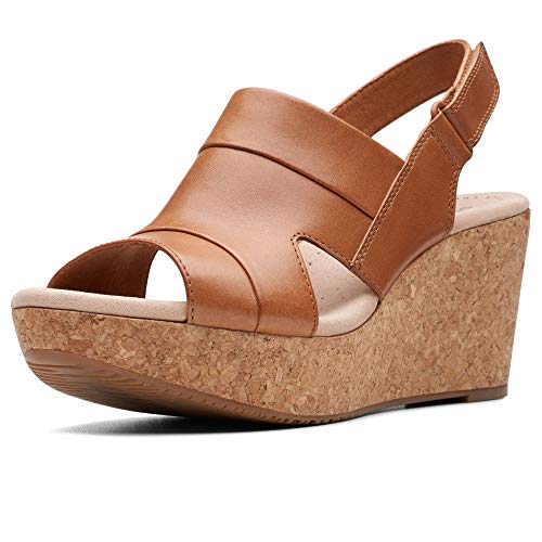 Image of Clarks womens Annadel IvoryWedge Sandal