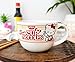 Toynk Sanrio Hello Kitty x Nissin Cup Noodles 24-Ounce Ceramic Soup Mug | Bowl For Ice Cream, Cereal, Oatmeal | Large Coffee Cup For Espresso, Caffeine, Beverage | Cute Home & Kitchen Essentials