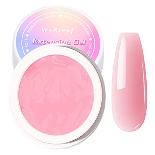 Cola para unhas de gel sólido - Extensão de unhas DIY Gel de pontas de unhas sólidas,Gel de cola de