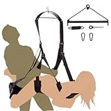 Sex Swing Ceiling Adult Swing Sex Furniture for Bedroom Heavy Duty Sex Swing Bondage Swing 360 Spinning Sex Swing Indoor Yoga Swing for Women Couples Sex Swivel Swing Holds Up to 800lbs Sweatshirt