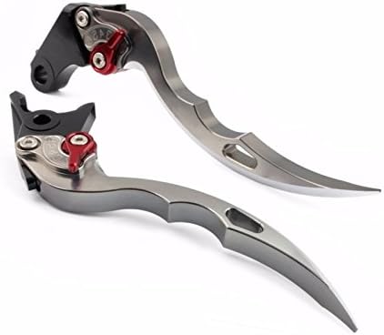 Miniatura 4 de CNC Hoja Ajustable Palancas de embrague de freno para Kawasaki H2h2r 2015  2016 Negro, Gris