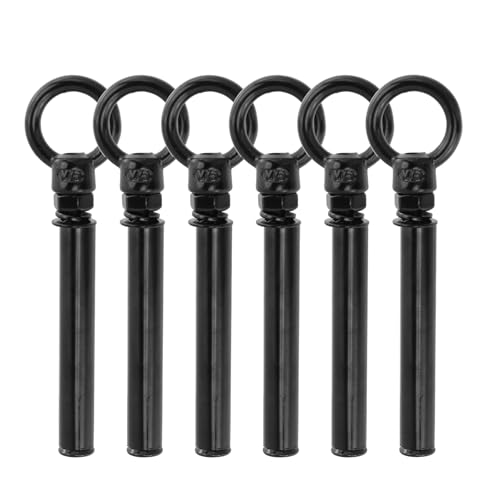 Antrader 6Pcs Expansion Bolts with Eye Nut,304 Stainless Steel, M6x80mm