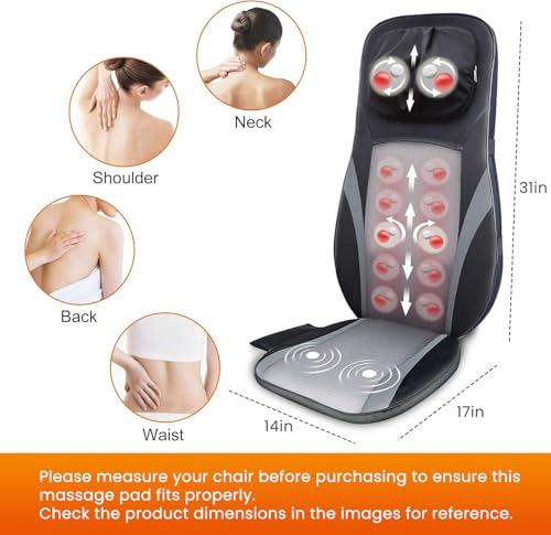 Snailax Shiatsu Back Massager — view 4