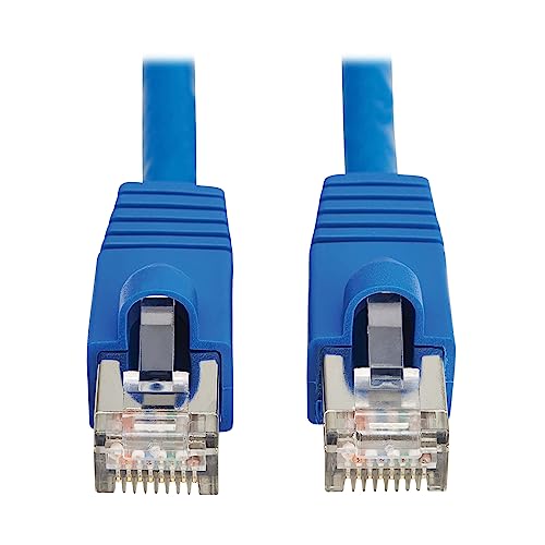 Cable Ethernet Cat8 6 pies azul Tripp Lite RJ45 macho miniatura 1