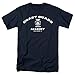 Coast Guard Academy Official Circle Logo Short Sleeve Mens Cotton T-Shirt,Navy, 2X-Large