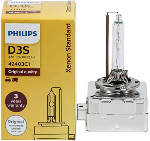 Philips D3S 35W 42403 9285301244 XenStart standardowa żarówka ksenonowa do reflektorów samochodowych, 1 sztuka