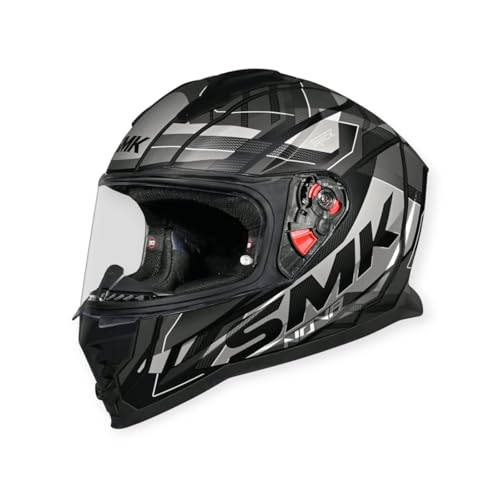 Image of SMK NOVA Track Full Face Helmet, ISI DOT ECE 22.06 Certified