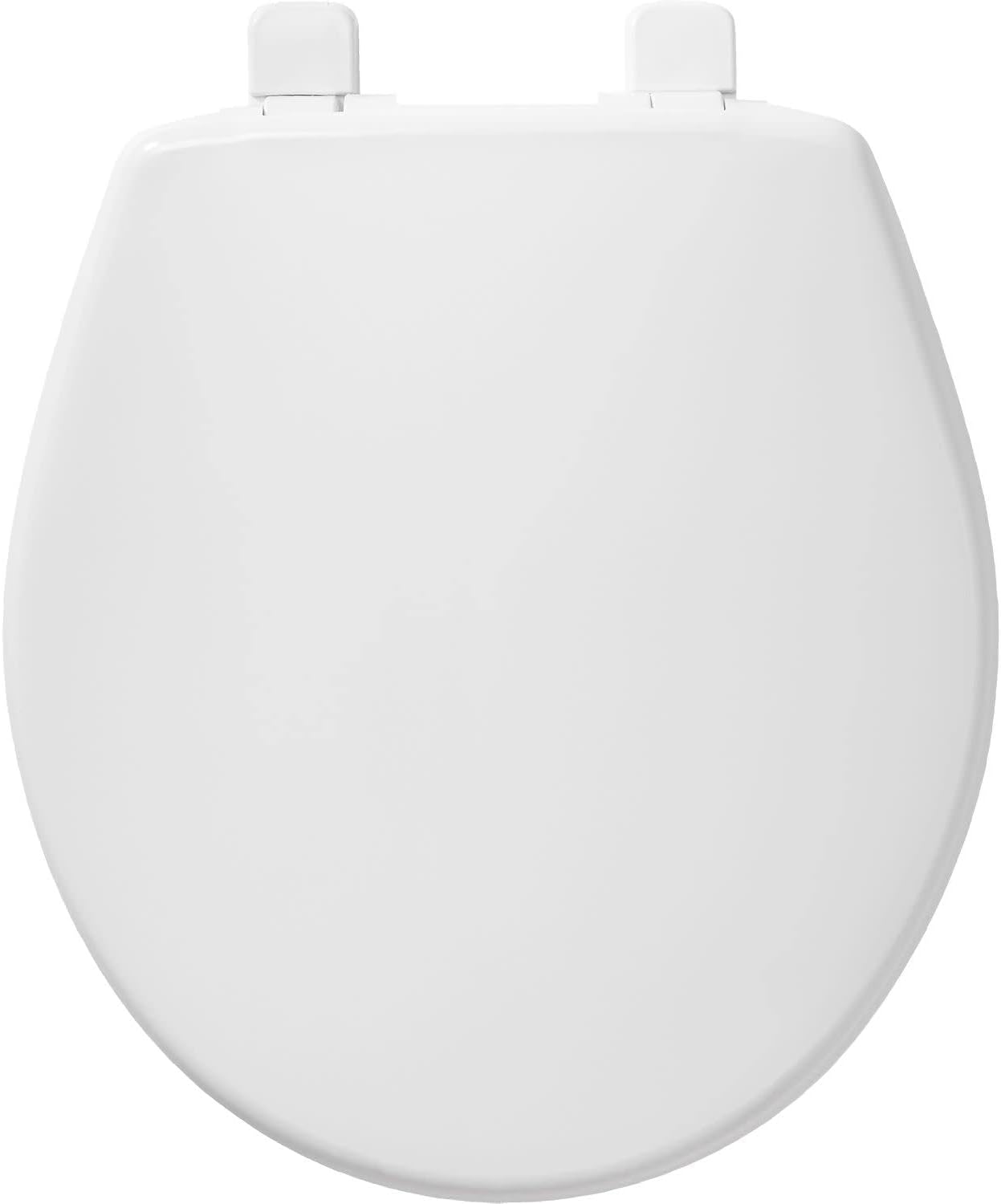 Bemis 730SL 000 Hospitality Round Front Plastic w/Whisper Close Hinges-White