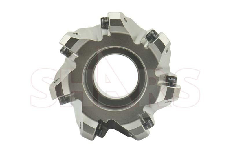 Shars 4" 45° Indexable Face Mill ONHU 16 Cutting Edge Insert + Certificate 404-2630W R[