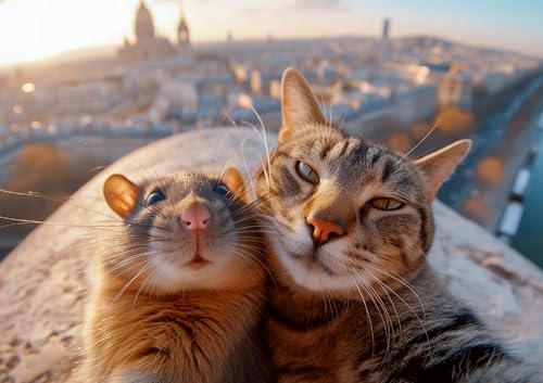 Postkartenblock Crazy Cats: 20 witzige Postkarten zum Verschenken und Verschicken