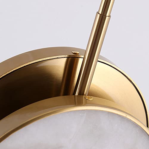 Suspension LED en or 15W : fini la lumière agressive dans le salon