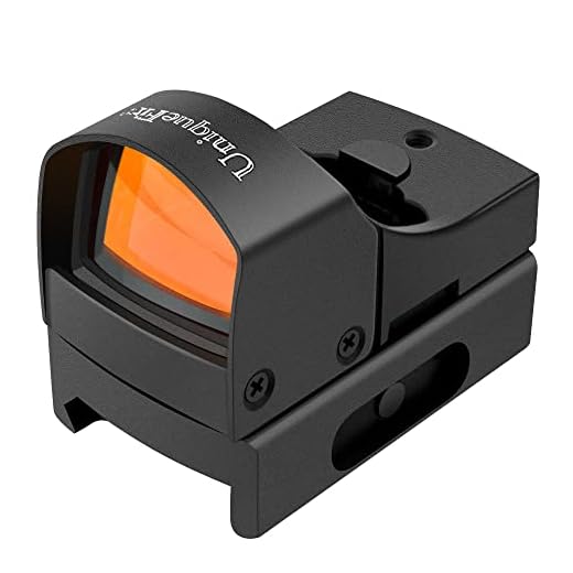 UniqueFire Black 3MOA Tactical Compact Holographic Reflex Mini RMR Red Dot Sight Scope