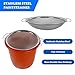 3pcs Stainless Steel Fine Mesh Paint Strainer Fits a 5 Gallon Bucket,60 Mesh Filter Impurities fit Emulsion Honey Funnel Filter Paint Bucket Filter Tool Insert Strains, Easy to Clean and Reusable