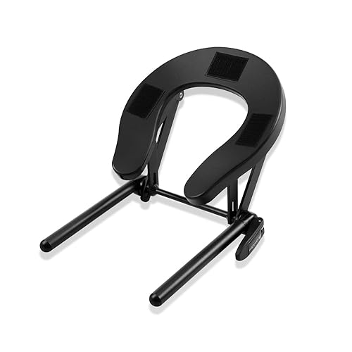 BeautyArc - Mesa de masaje para cara 012, reemplazo para mesa de masajesilla de masaje, plataforma para reposacabezas (solo cuna) (negro)