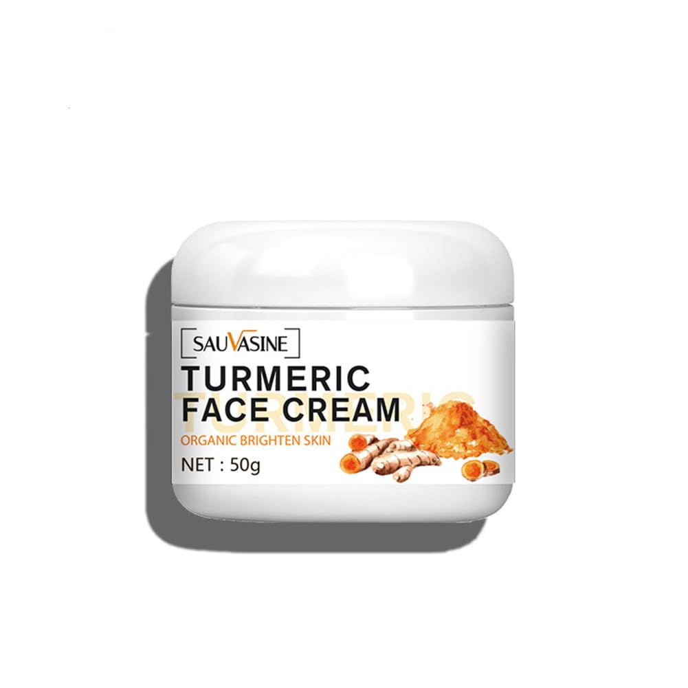 Grospe Turmeric Face Cream, Anti-Aging Cream Face Repair Cream, Turmeric Facial Moisturizer for Dark Spots, Wrinkles, Moisturizing, Skin Repairing