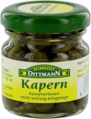 Feinkost Dittmann Kapern Mild, 20 g