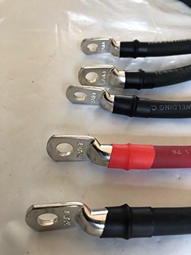 EZGO RXV 2 Gauge Battery Cable Set with Main Positive and Negative Cables 2013+