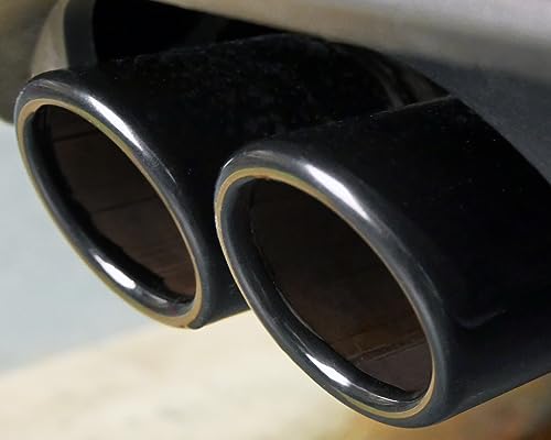 Foliatec Auspuff 2K Lackspray Spraydose Spray Sprühlack Hitzebeständig, schwarz glänzend, 250 ml