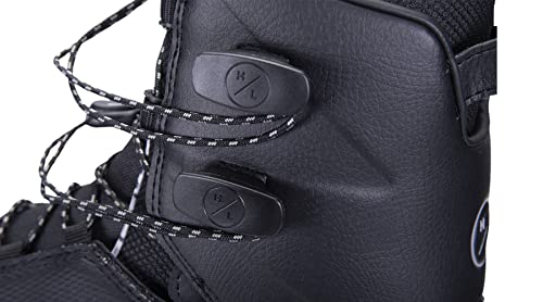 Hyperlite Team X Mens Wakeboard Bindings Black/Grey (9-10) #TOP2