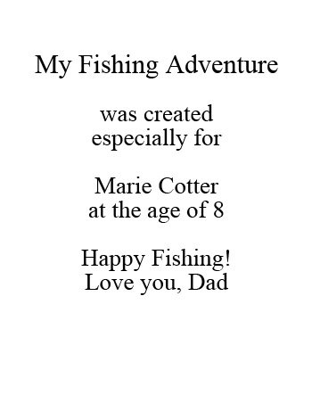 My Fishing Adventure: Personalized Children's Book #TOP3