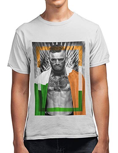 Revind.442Revind 442 Conor McGregor Irish DTG Men's 100% Cotton Round Neck T-Shirt