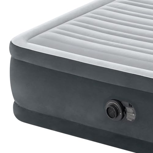 Intex Queen Comfort-Plush Luftbett mit Fiber-Tech RP, aufgeblasene Größe: 152 cm x 203 cm x 46 cm (64414ND)