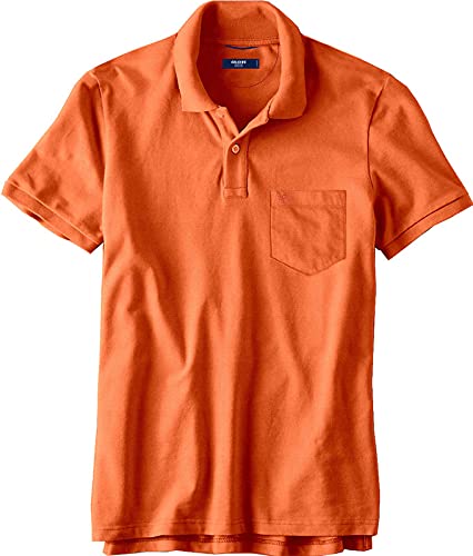 Image of Celsius Men's Half Sleeve Classic Solid Pique Polo with Pocket