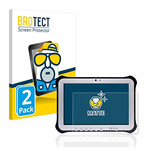 brotect Protection Ecran Anti-Reflet pour Panasonic Toughpad FZ-G1 (2 Pièces) - Film Mat
