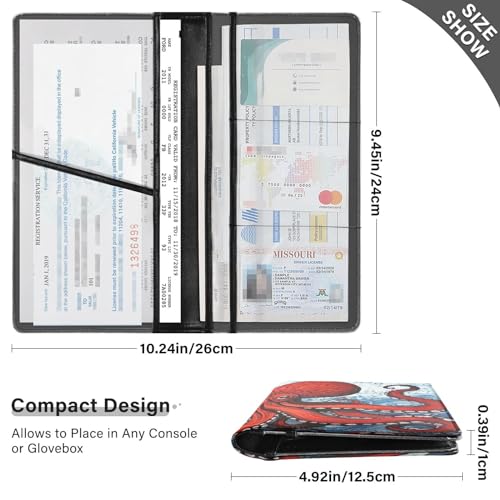 Organizador para Documentos de Carro Multicolor miniatura 3