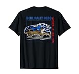 ラリーキング・ブルーレジェンド – JDMモータースポーツスタイルデザイン Tシャツ