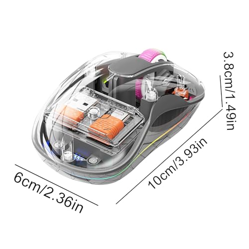 Souris RVB trimode : éliminez les câbles avec le design transparent sans fil - 2