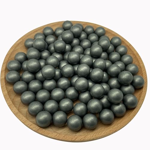 Alien Play 70 x 43 Caliber Aluminum Balls for Training Self Defense and Target Practice, Solid Hard...